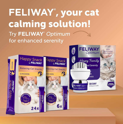 Happy Snack by Feliway - Chicken - 6 sticks