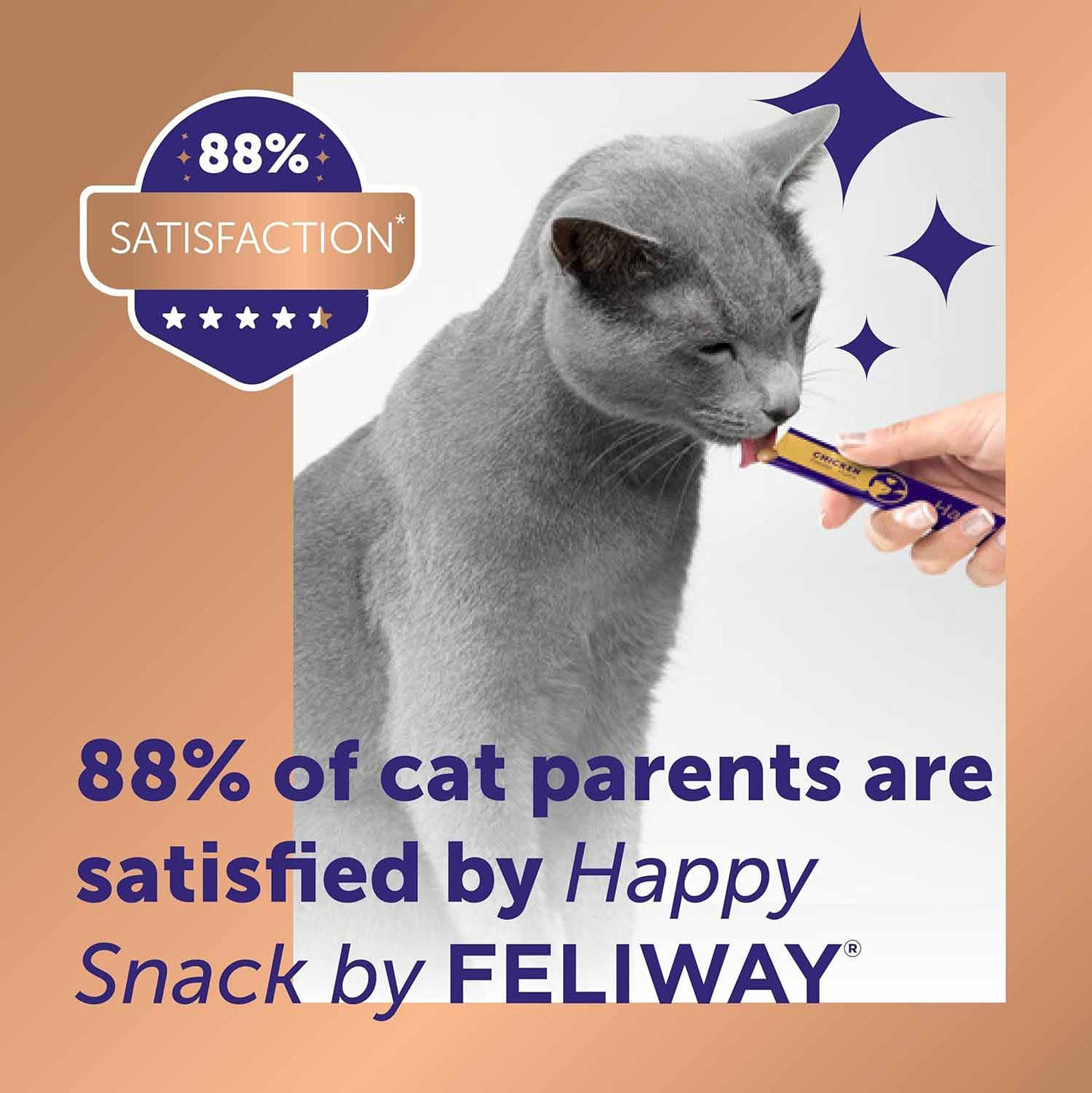 Happy Snack by Feliway - Chicken - 24 sticks