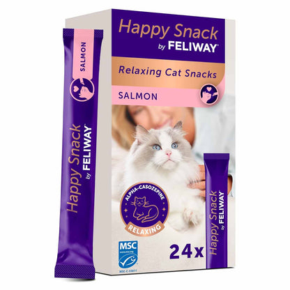 Happy Snack by Feliway - Salmon - 24 sticks