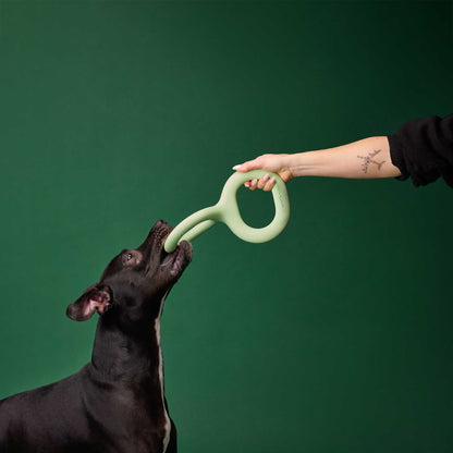 Earth Rated Rubber Tug Dog Toy