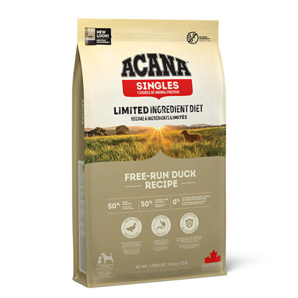 Acana Acana Duck Adult Dry Dog Food pet food packaging