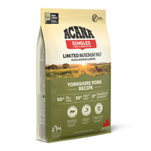Acana Singles Yorkshire Pork Adult Grain Free Dry Dog Food