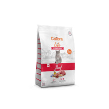 Calibra Life Sterilised Dry Cat Food - Beef