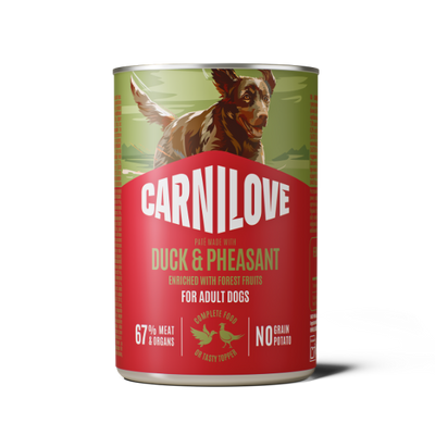 Carnilove Carnilove Pheasant Duck Adult Wet Dog Food pet food packaging