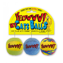 Yeowww My Cats Balls Cat Toy - 3 Pack