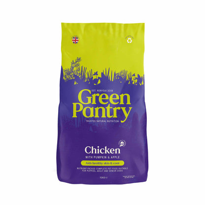 Green Pantry Skin & Coat Dry Dog Food - Chicken with Pumpkin & Apple