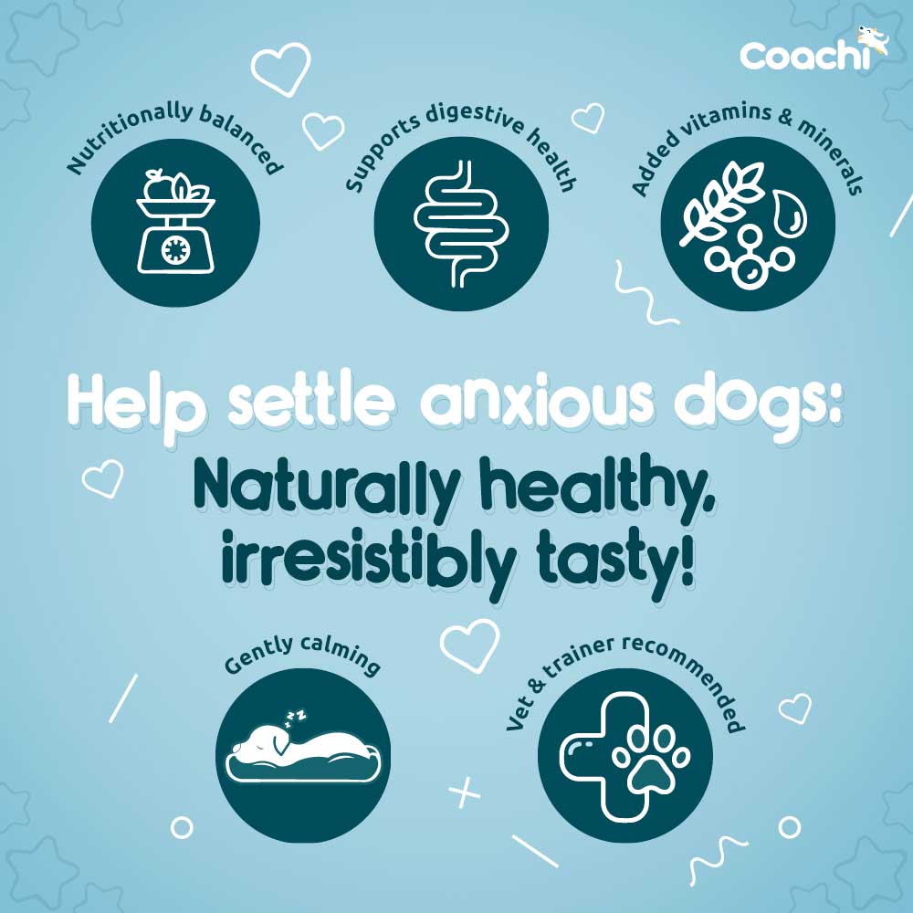 Coachi Natural Dog Calming Treats - Turkey - 100g