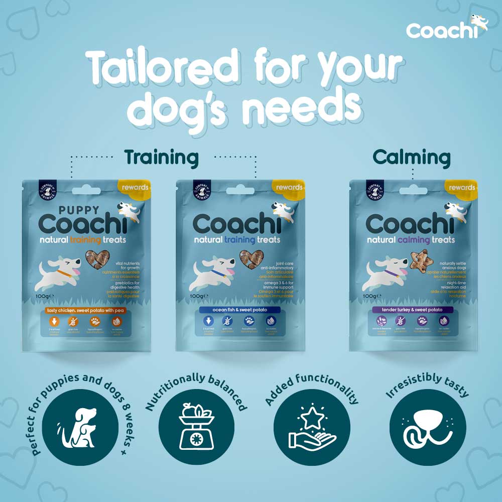 Coachi Natural Puppy Training Treats - Chicken - 100g