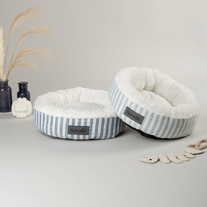 Scruffs Coastal Cat Bed - Blue