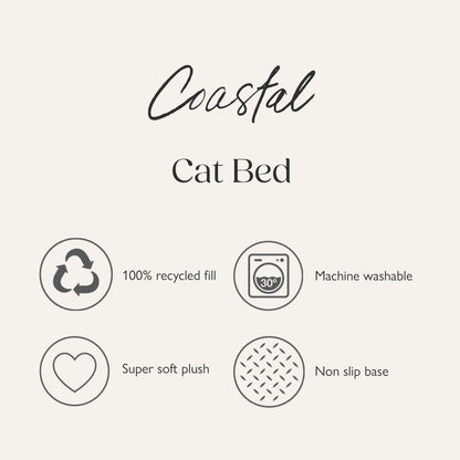 Scruffs Coastal Cat Bed - Green