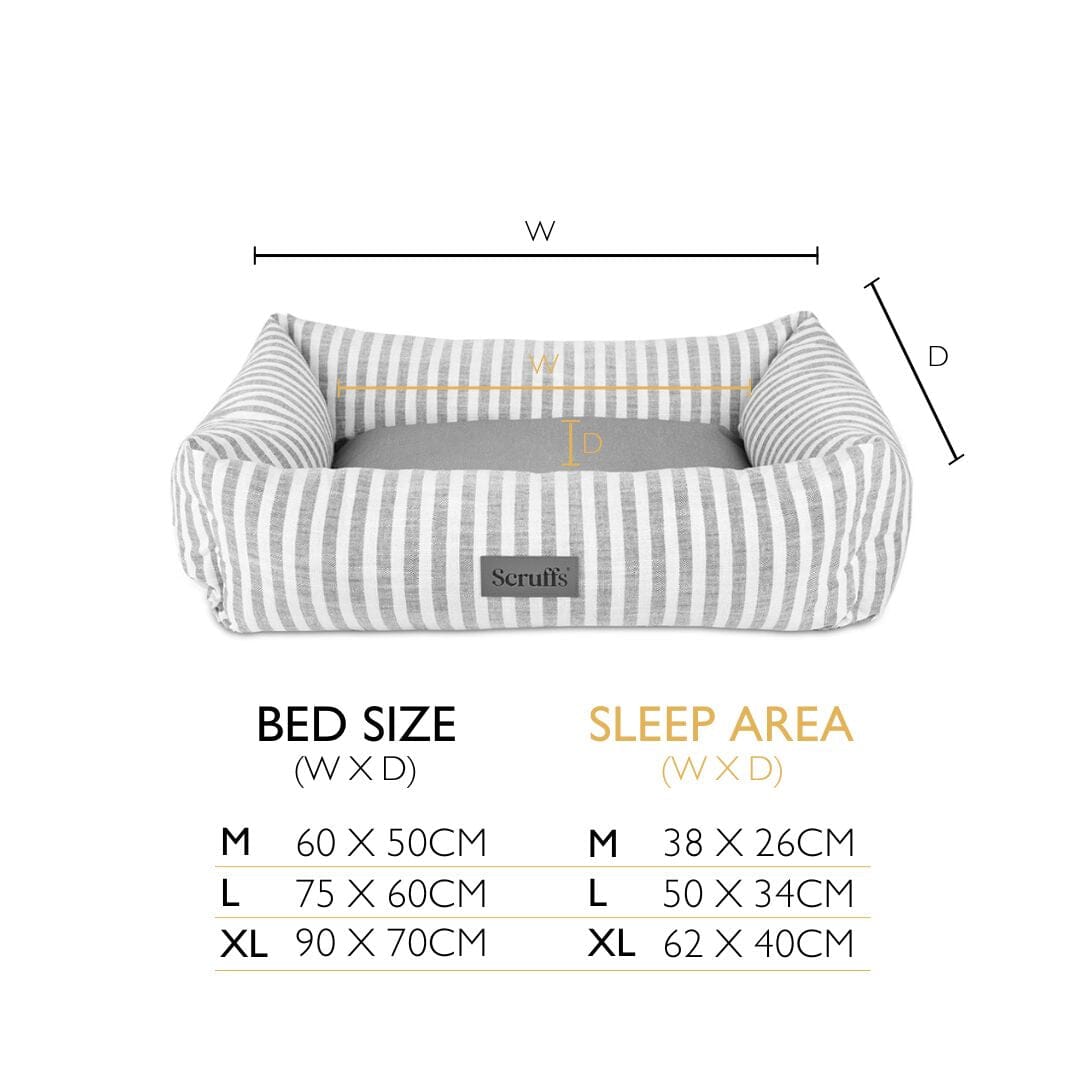 Scruffs Coastal Box Dog Bed - Green