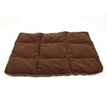 Barkshire Fleece Crate Mat - Coffee - XLarge 114x76cm