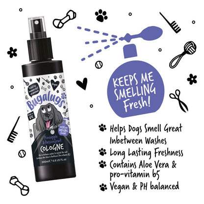 Bugalugs Pineapple & Passionfruit Dog Cologne - 200ml