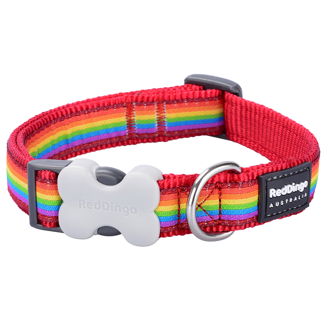 Rainbow Dog Collar