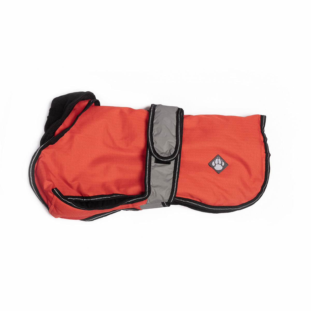 Danish Design 2 in 1 Dog Coat - Orange - 16in / 40cm