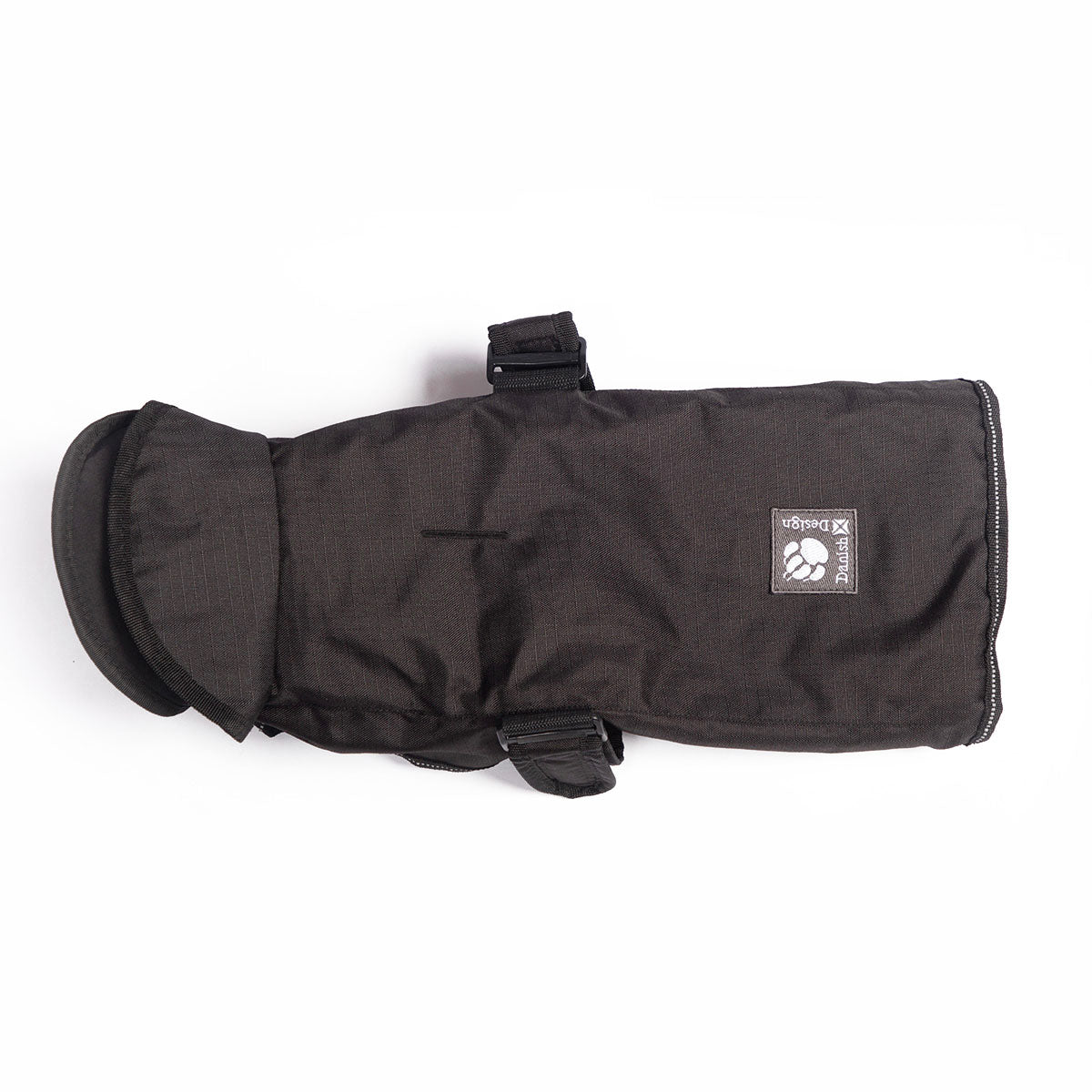 Danish Design Black Harness 2 in 1 Ultimate Dog Coat - 12in / 30cm
