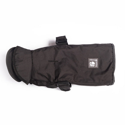 Danish Design Black Harness 2 in 1 Ultimate Dog Coat - 12in / 30cm