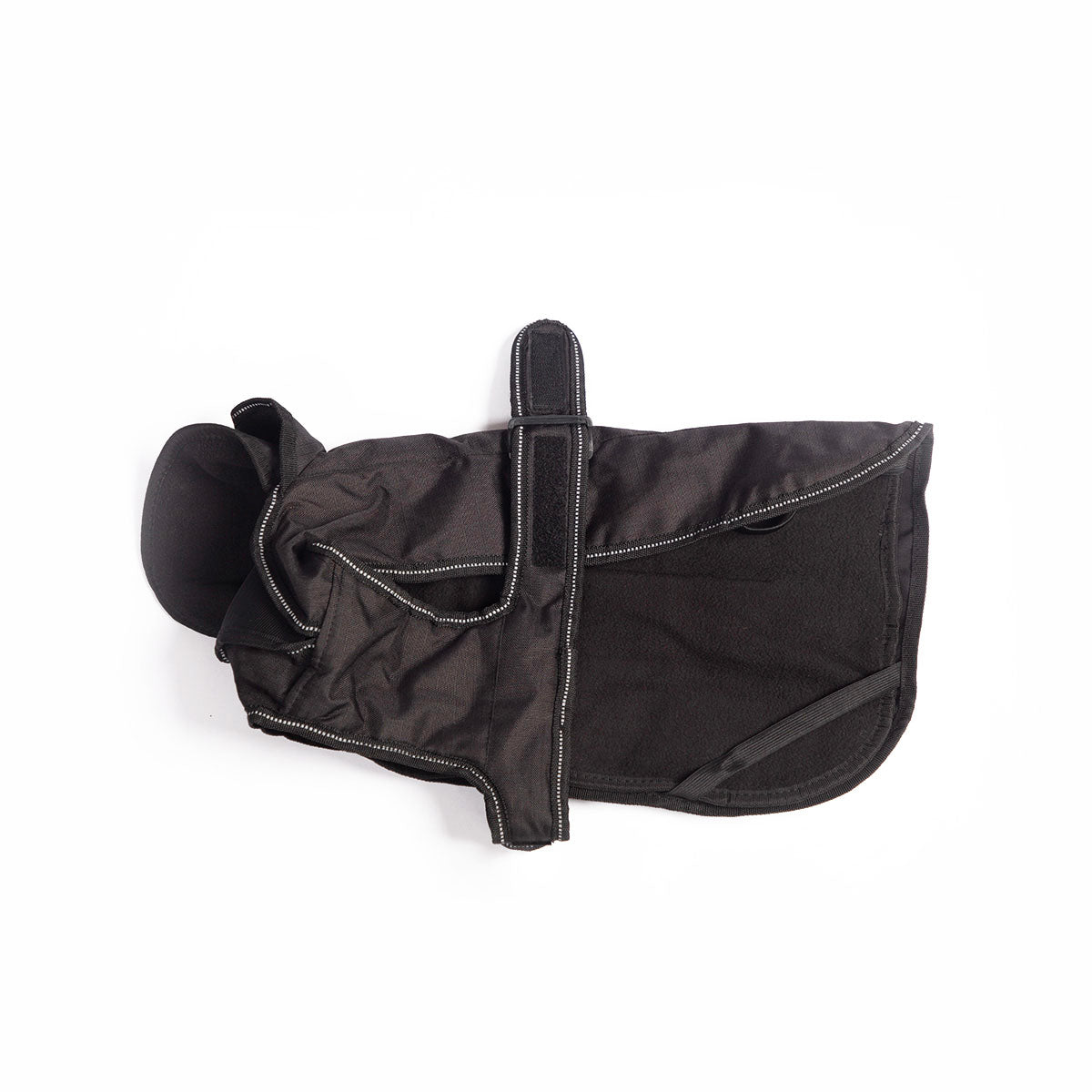 Danish Design Black Harness 2 in 1 Ultimate Dog Coat - 12in / 30cm