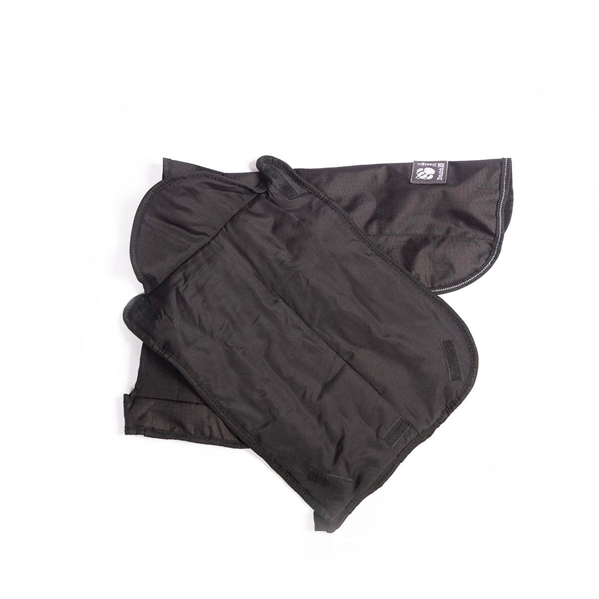 Danish Design Black Harness 2 in 1 Ultimate Dog Coat - 12in / 30cm
