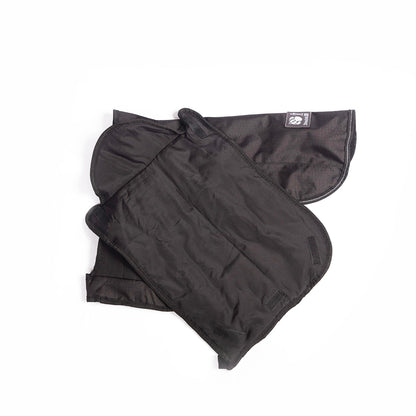 Danish Design Black Harness 2 in 1 Ultimate Dog Coat - 12in / 30cm