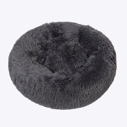 Danish Essentials Fluffy Donut Bed - Charcoal