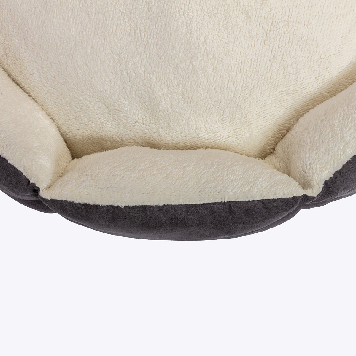 Danish Essentials Quilted Dog Bed - Charcoal