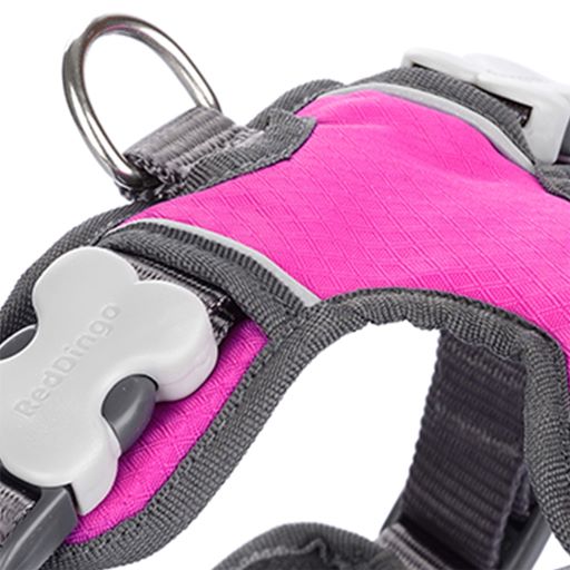 Padded Dog Harness - Pink