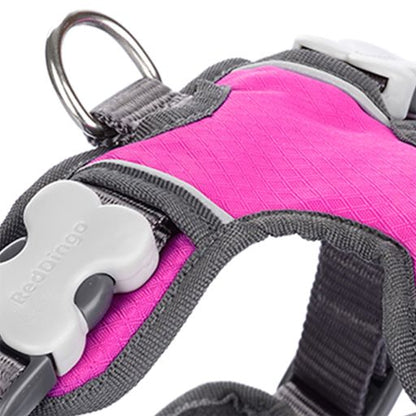 Padded Dog Harness - Pink