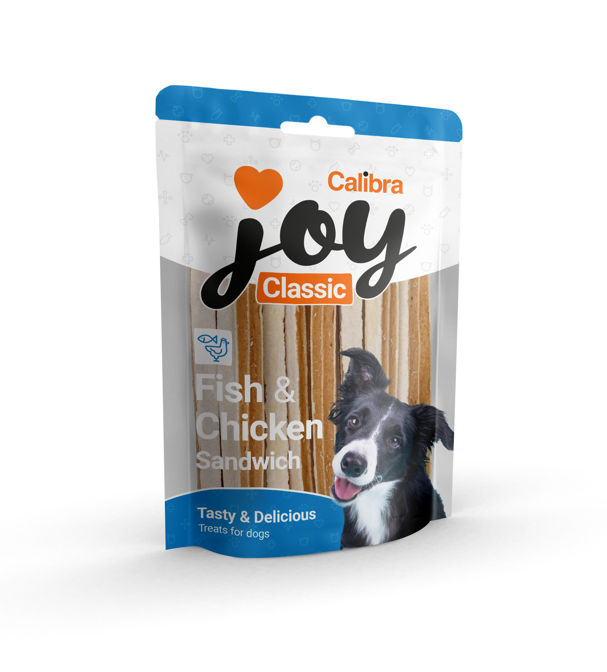 Calibra Joy Dog Treats - Fish & Chicken Sandwich
