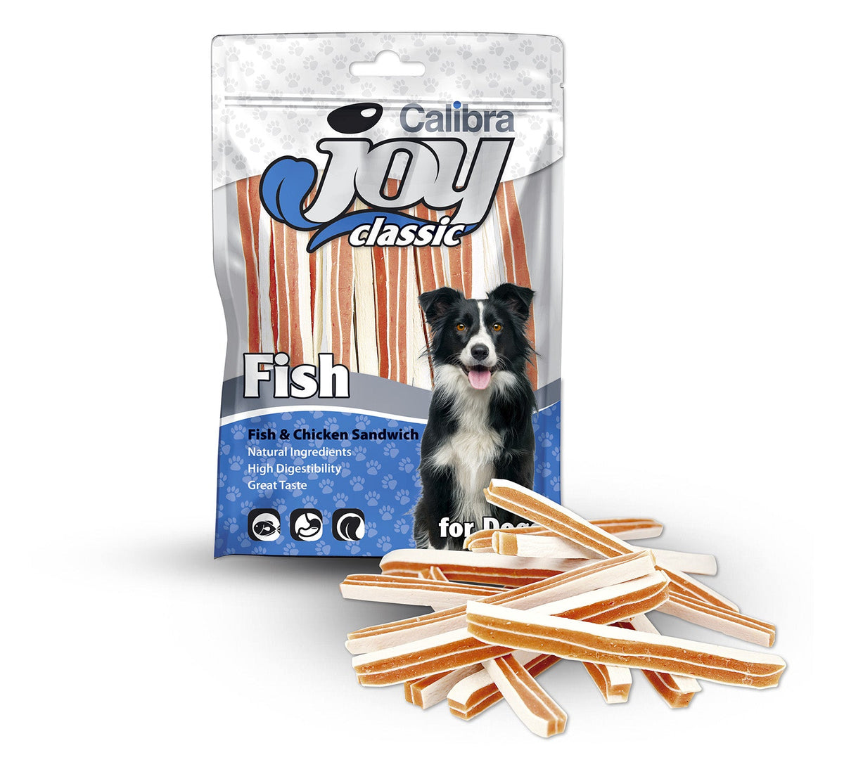 Calibra Joy Dog Treats - Fish & Chicken Sandwich