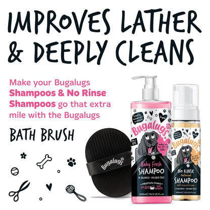 Bugalugs Bath Brush - Black