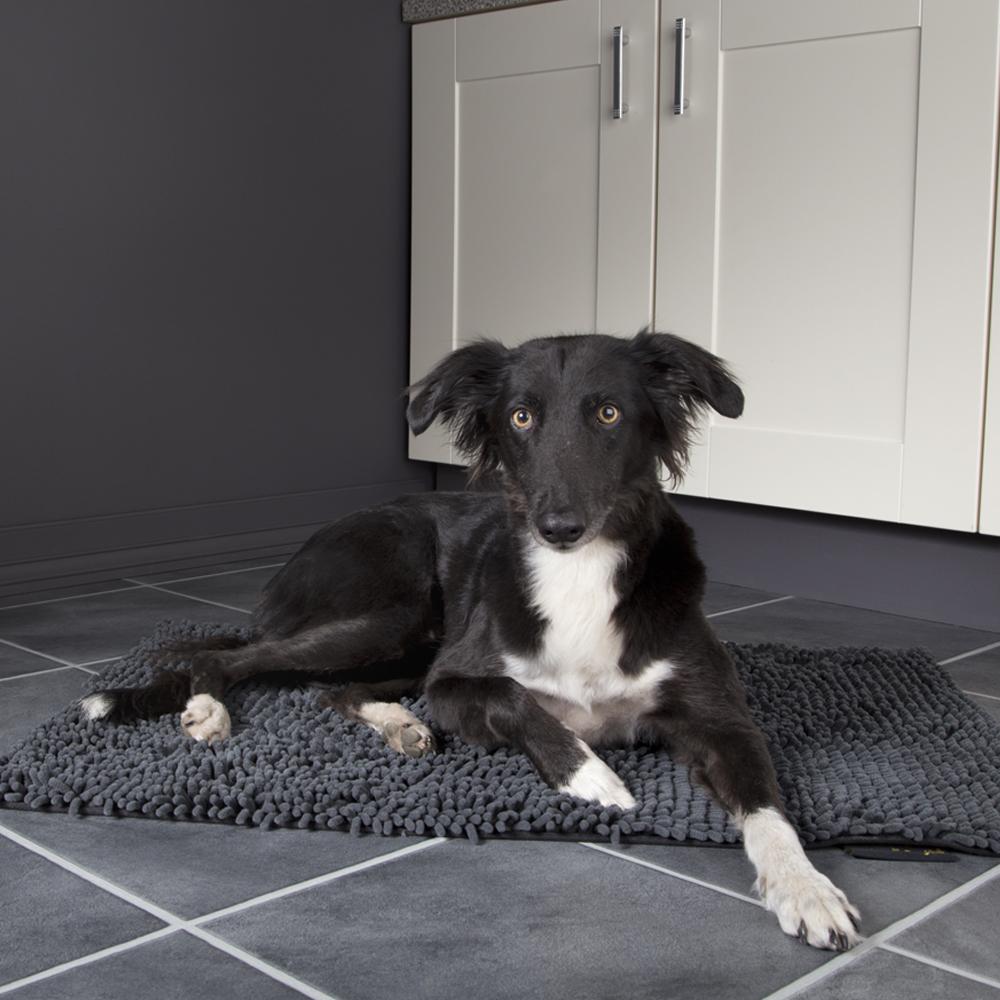 Scruffs Noodle Super Absorbent Dry Mat - Graphite