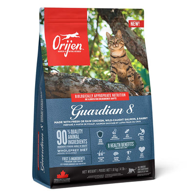 Orijen Orijen Guardian Chicken Herring Liver Mackerel Salmon Turkey pet food packaging
