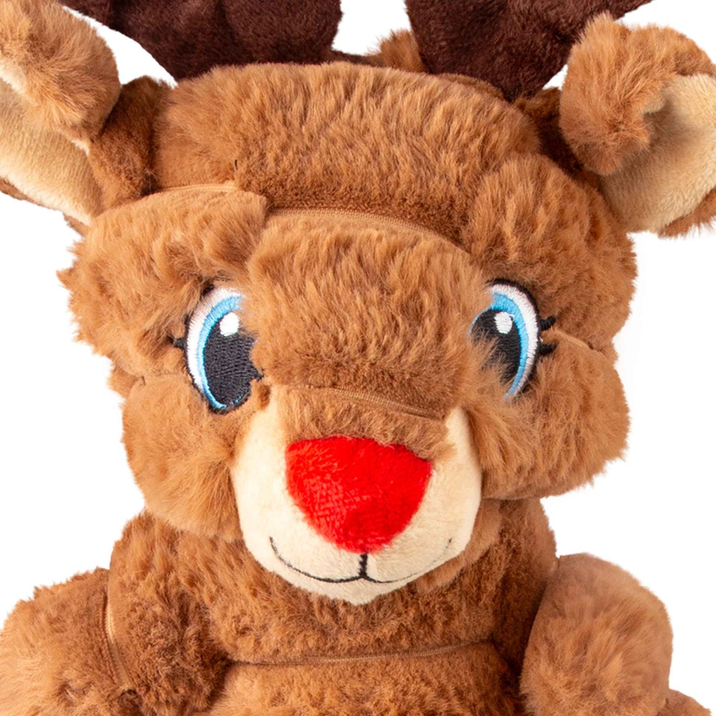 KONG Holiday Shakers™ Crumples Reindeer Dog Toy - X-Large