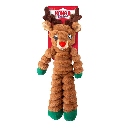 KONG Holiday Shakers™ Crumples Reindeer Dog Toy - X-Large