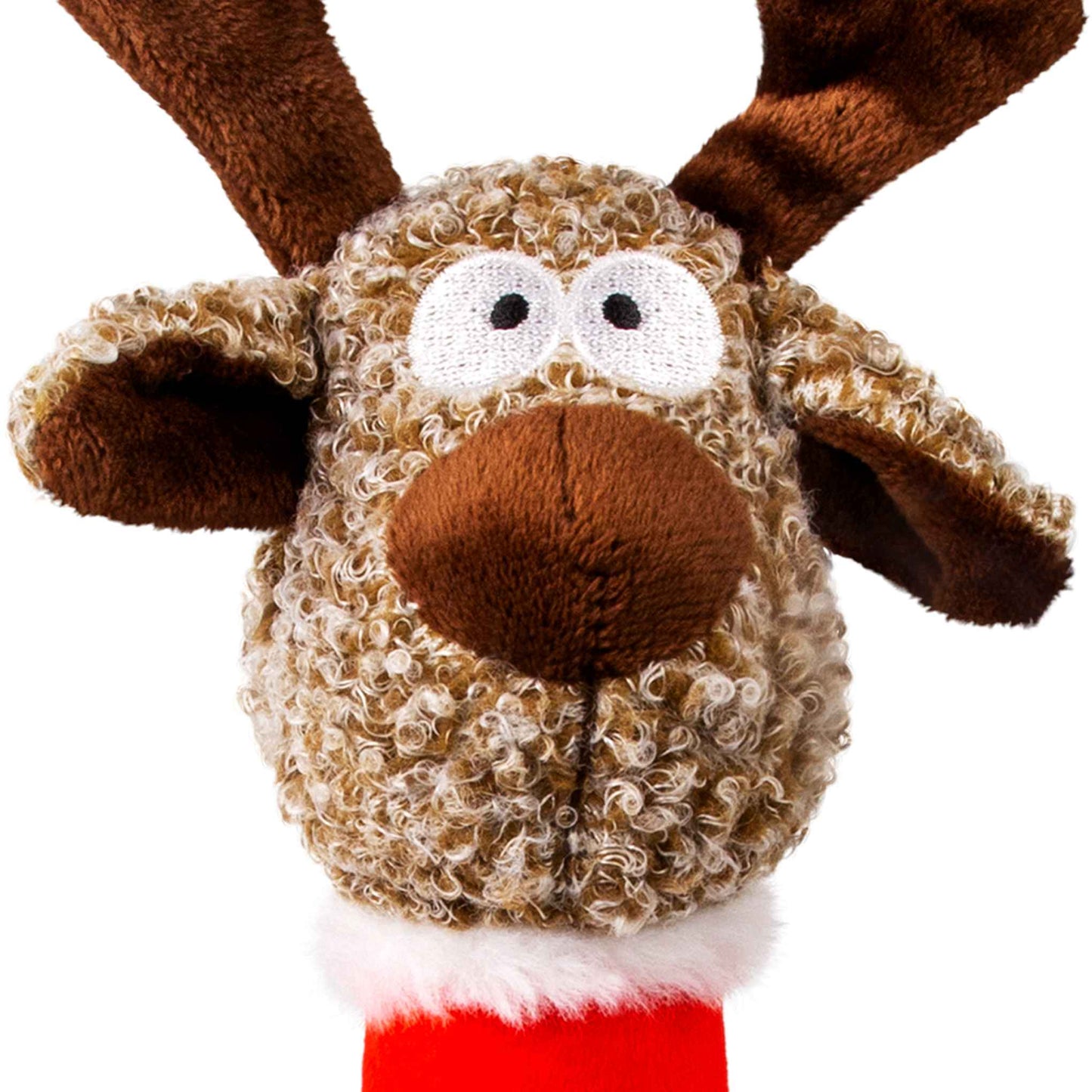 KONG Holiday Shakers™ Luvs Reindeer Dog Toy - Medium