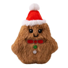 KONG Holiday Snuzzles Mini Gingerbread Dog Toy - XSmall