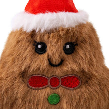 KONG Holiday Snuzzles Mini Gingerbread Dog Toy - XSmall