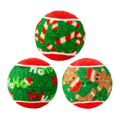 KONG Holiday SqueakAir® Balls - Medium - Pack of 6