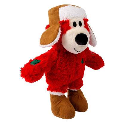 KONG Holiday Wild Knots Bear Dog Toy - Medium/Large
