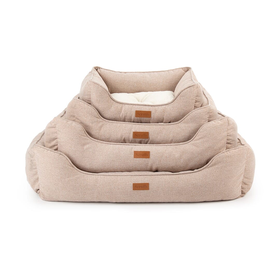 Scruffs Harmony Box Dog Bed - Tan