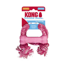 KONG Puppy Goodie Bone with Rope Xsmall Dog Toy