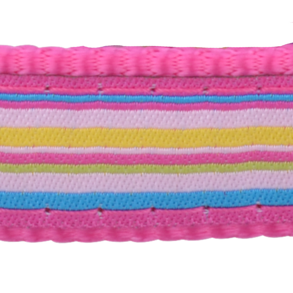 Stars Dog Lead - Pink/Grey