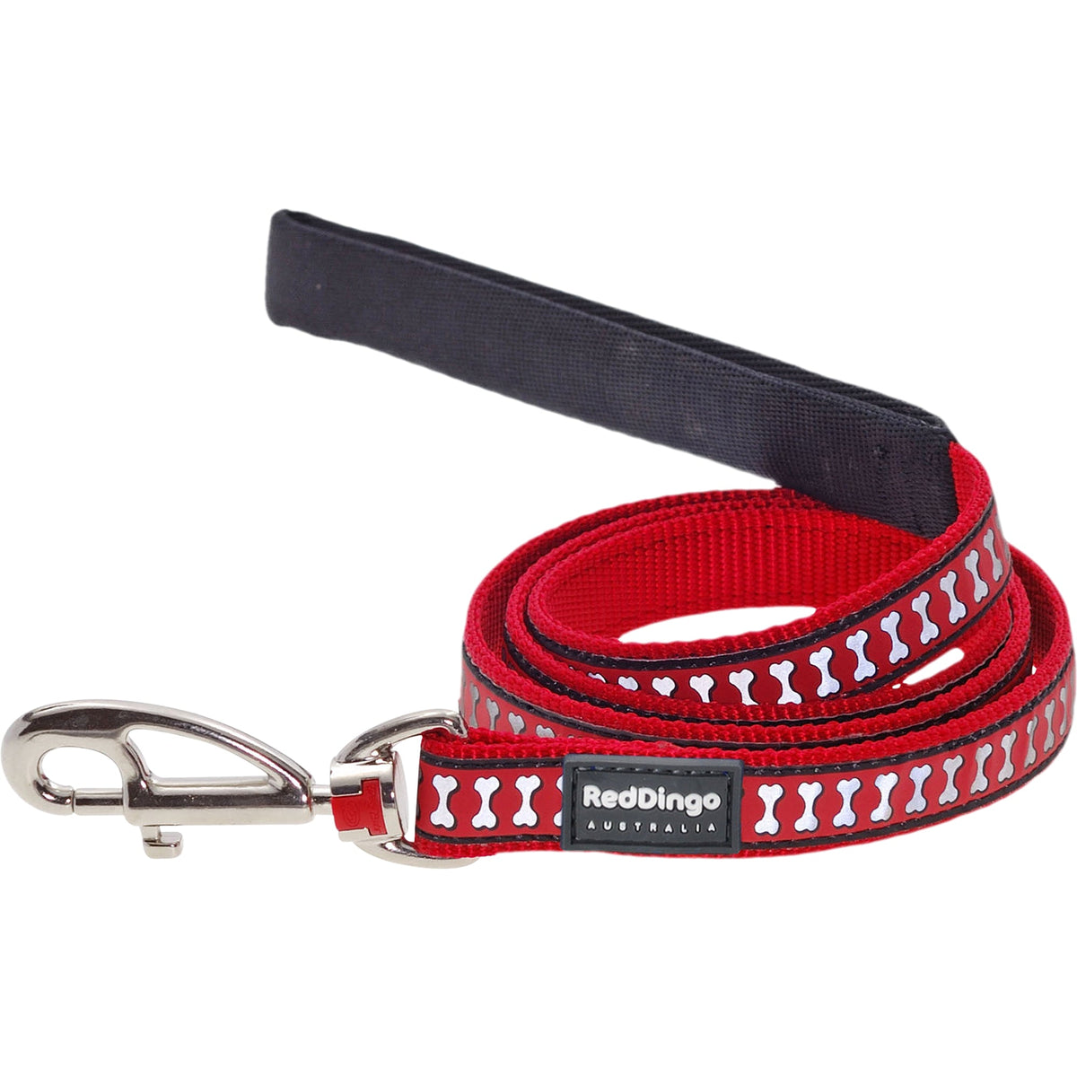 Refelctive Dog Lead - Red