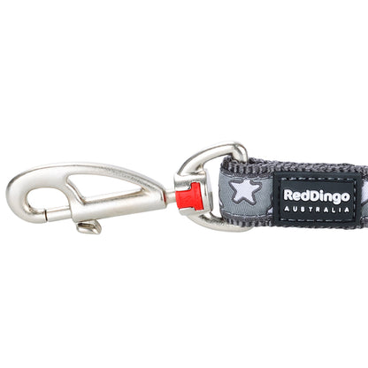 Stars Dog Lead - Grey