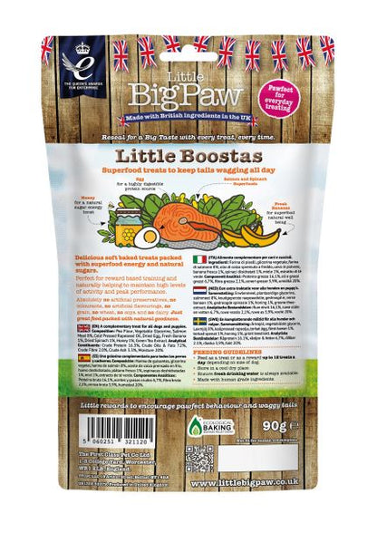 Little BigPaws Little Boostas Dog Treats - Superfood - 90g