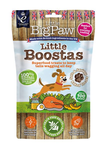 Little BigPaws Little Boostas Dog Treats - Superfood - 90g