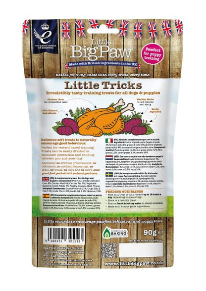 Little BigPaws Little Tricks Dog Training Treats - 90g