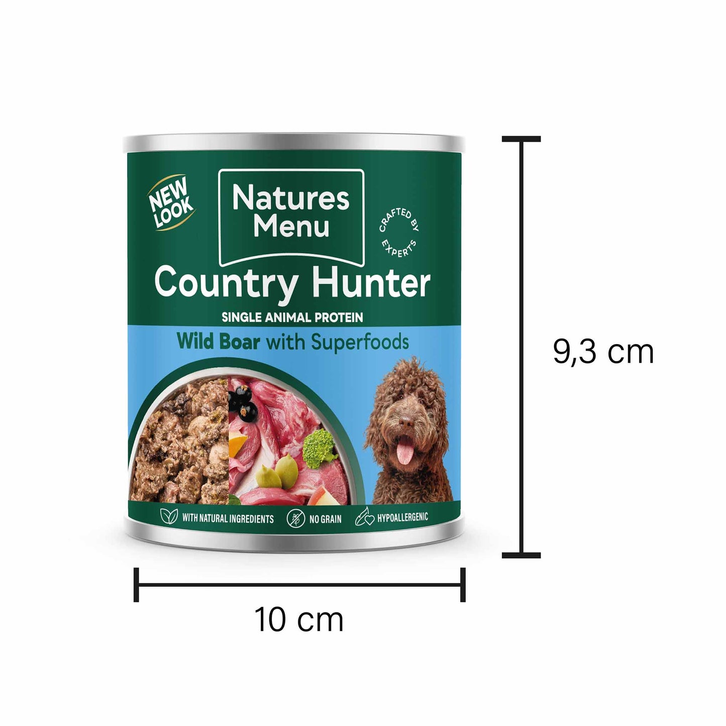 Country Hunter Adult Wet Dog Food - Wild Boar - 6x600g Cans