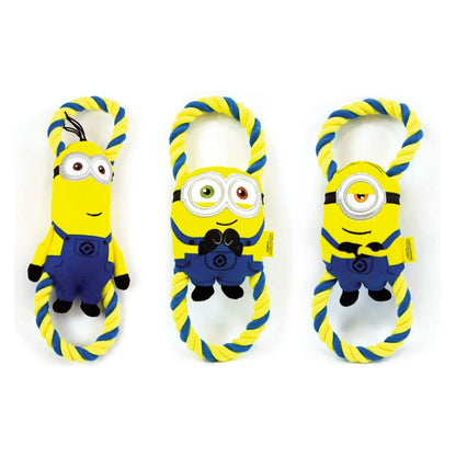 Minion Double Tug Small Assorted Styles Dog Toy
